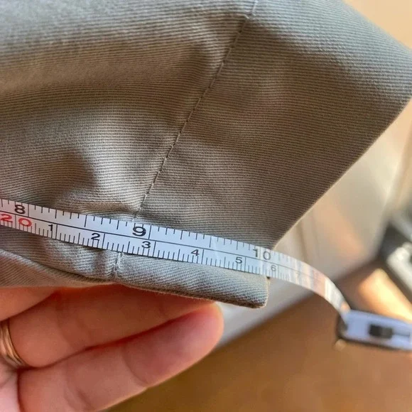 MARKS AND SPENCER Stormwear Pale Green Chino Shorts size 36In Mens Summer - Picture 4 of 10